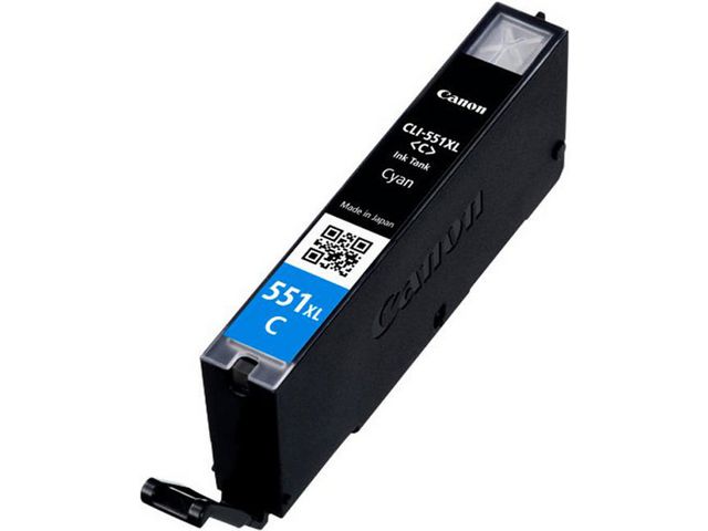 Bläckpatron CANON CLI-551XL cyan