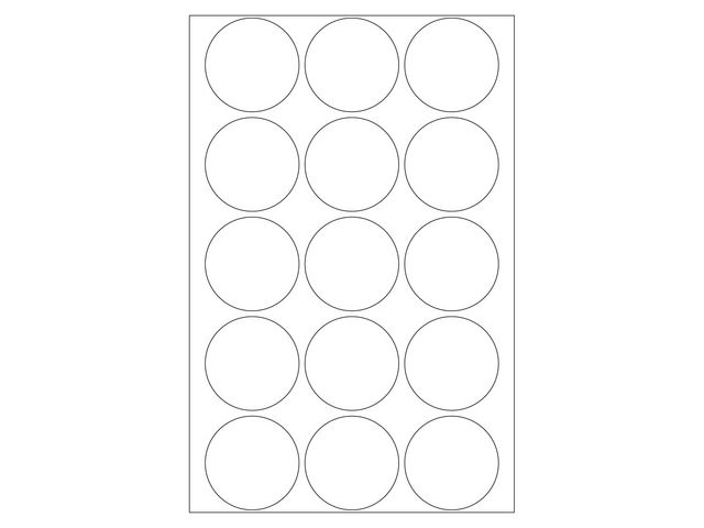 Etikett HERMA Allround 32mm vit 480/fp