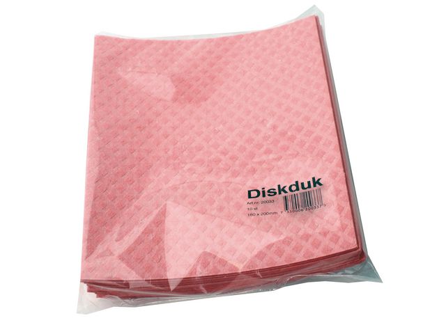 Diskduk ACTIVA röd 10/fp