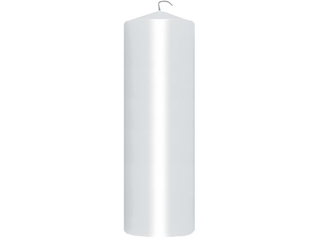 Blockljus DUNI 220x70mm vit