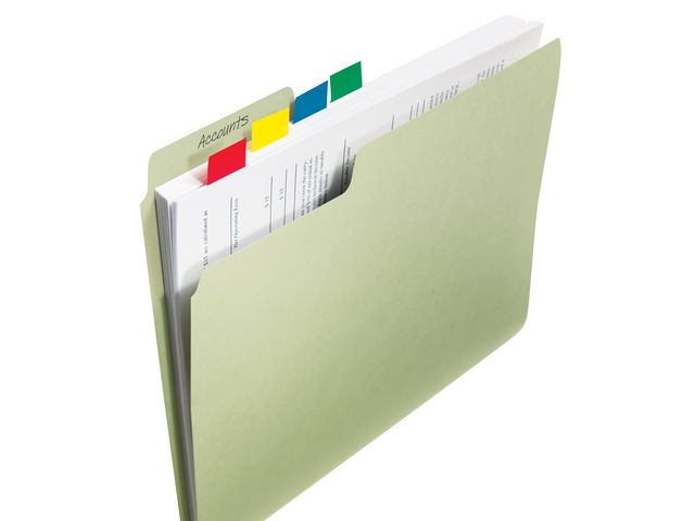 Index POST-IT 25,4x43,2mm kornblå 50/fp