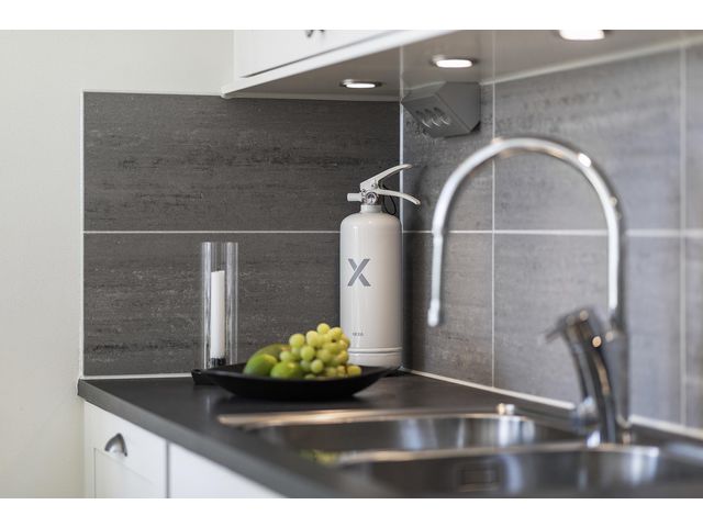 Brandsläckare NEXA 2kg pulver 13A vit