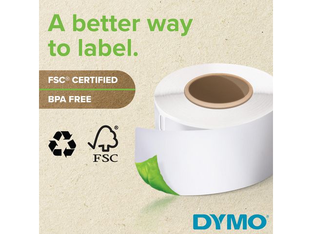 Etikett DYMO LW 57x32mm 6x1000/fp
