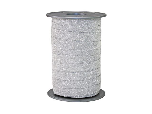Glitterband silver 10mmx100m