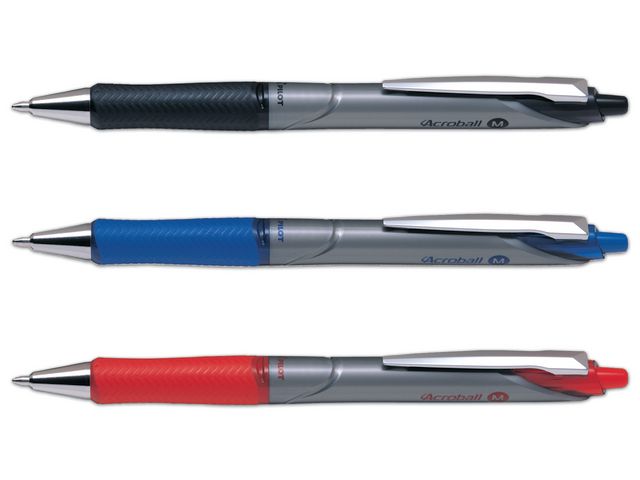 Kulpenna PILOT Acroball Metall 1,0 Svart