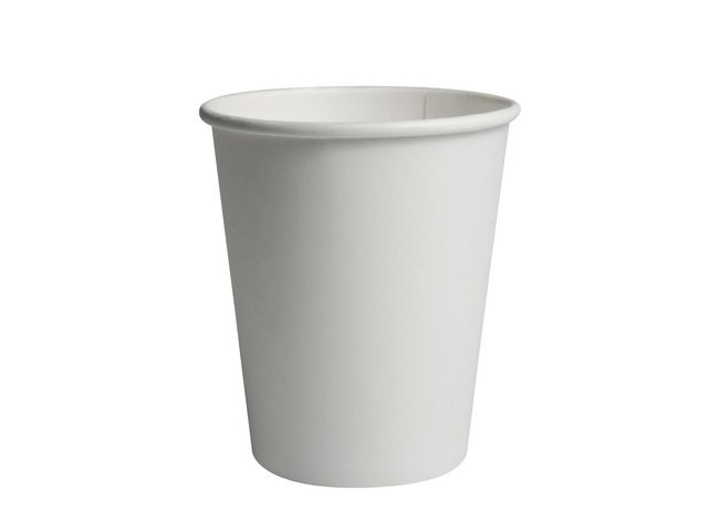 Pappersbägare 24cl vit 50/fp