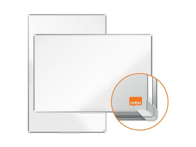 Whiteboard NOBO premium stål 60x45cm