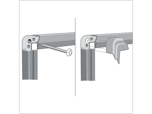 Whiteboard NOBO premium stål 120x90cm