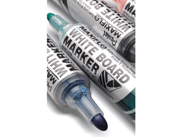 Whiteboardpenna PENTEL Maxiflo 2mm svart