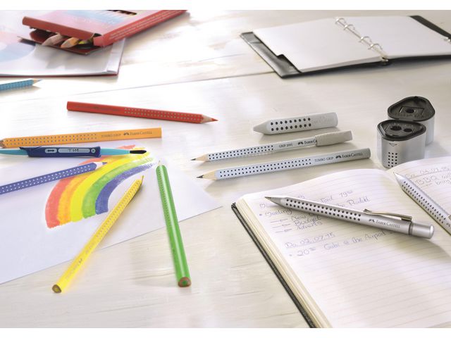 Blyertspenna FABER CASTELL Grip B 12/fp
