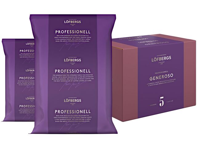 Kaffe LÖFBERGS Generoso 500g 12/fp