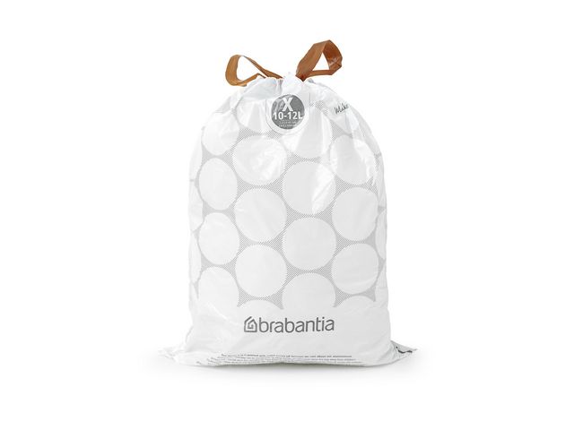 Insatspåse X BRABANTIA 10-12L vit 40/fp