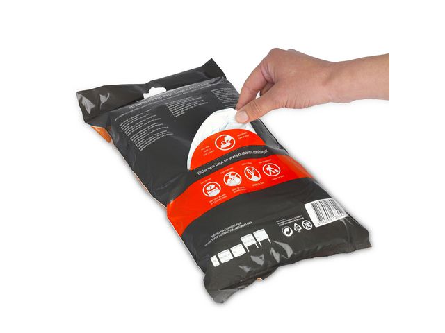 Insatspåse X BRABANTIA 10-12L vit 40/fp