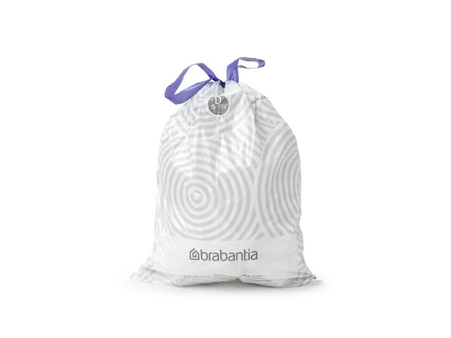 Insatspåse D BRABANTIA 15-20L vit 40/fp