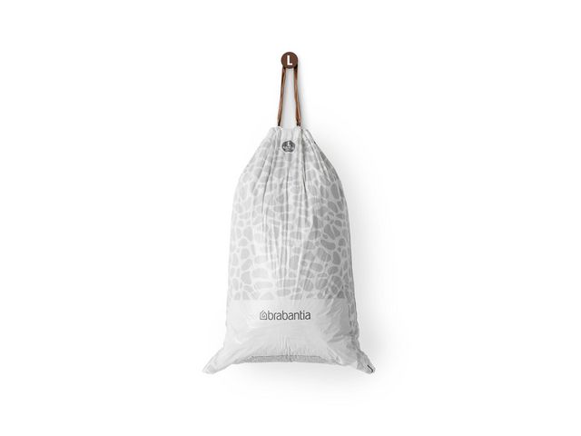 Insatspåse L BRABANTIA 40-45L vit 40/fp