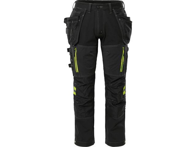 Hantvbyxa stretch 2569 STP dam svart 44