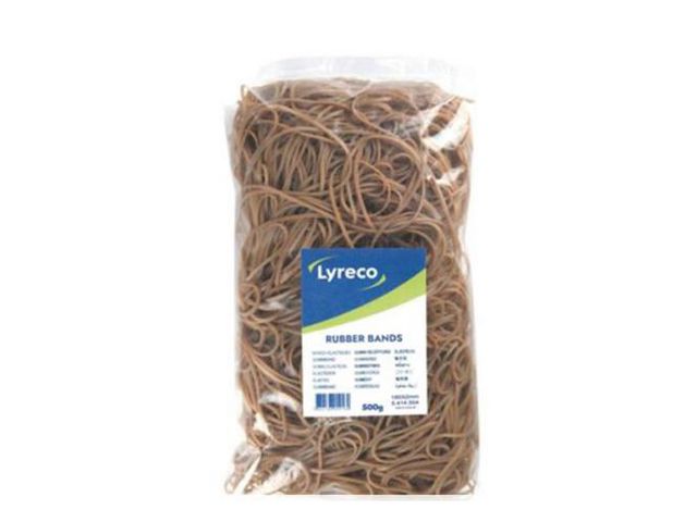 Gummiband LYRECO 180x2mm 500g 200/fp