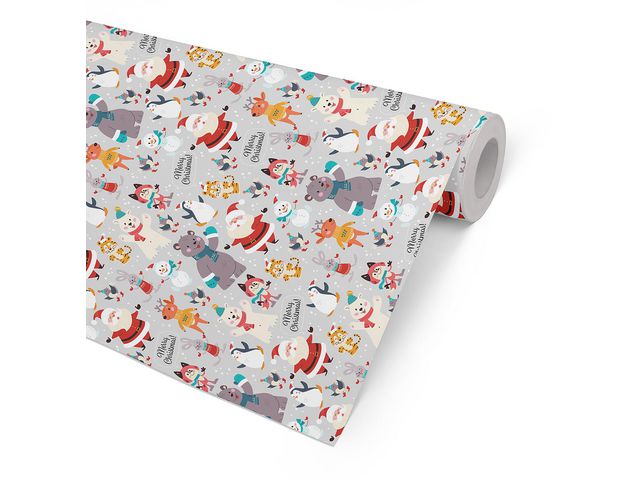 Julpapper Cozy Xmas 57cmx154m
