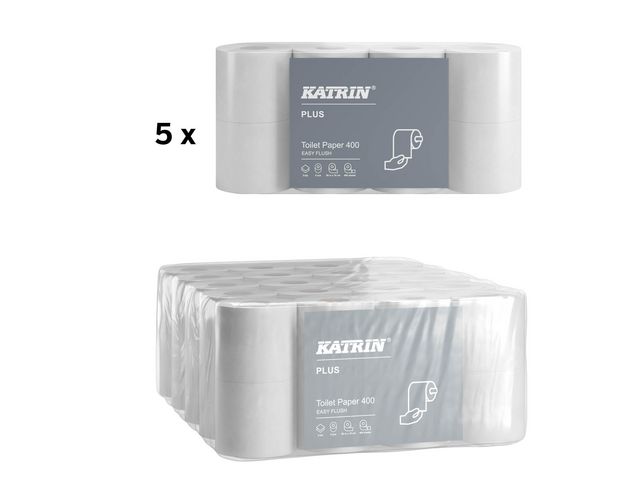 Toalettpapper KATRIN Plus 400 EF 40/fp