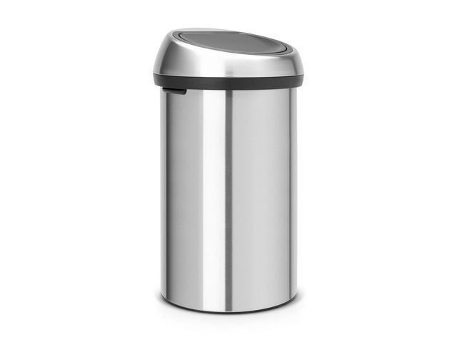 Papperskorg BRABANTIA Touch 60L silver