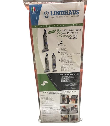Dammsugarpåse LINDHAUS rx450e 10/fp