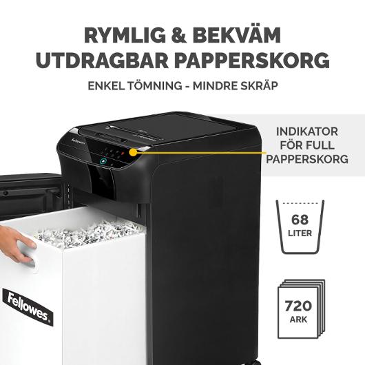 Dokumentförstörare FELLOWES AutoMax 450C