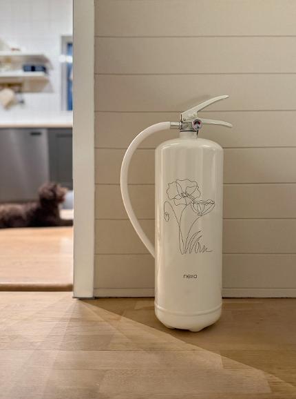 Brandsläckare NEXA 6kg Poppy 43A vit
