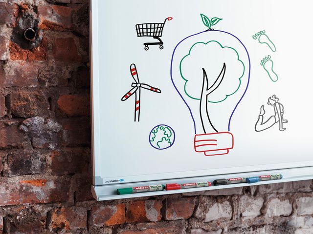 Whiteboardpenna EDDING Eco 28 röd