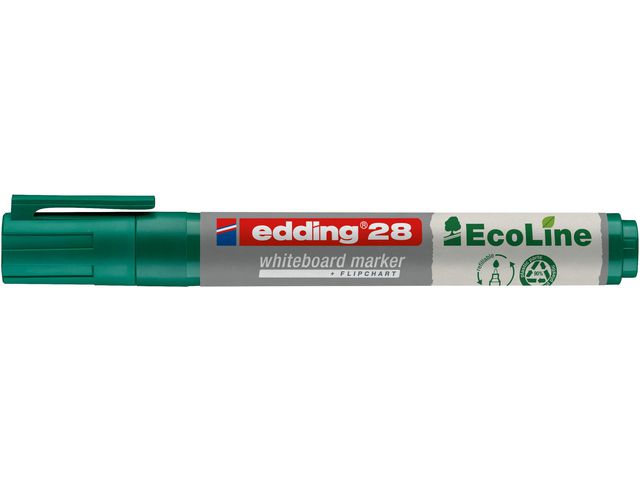 Whiteboardpenna EDDING Eco 28 grön