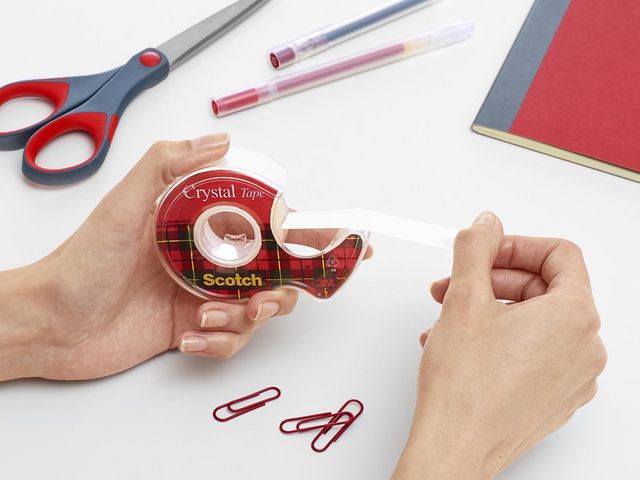 Kontorstejp SCOTCH Crystal 33mx19mm