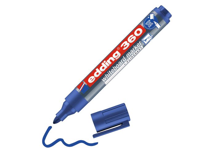 Whiteboardpenna EDDING 360 blå