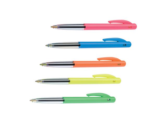 Kulpenna BIC Clic M10 Pastell 1,0 blå